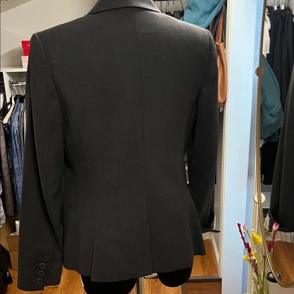 Theory Gabe B Charcoal Blazer for Women - Picture 5 of 5